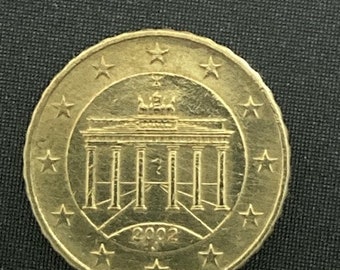 2002J Germany 10 Cents Euro Coin - Numismatic Collectible