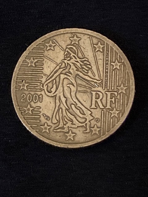 2001年 50ユーロセント硬貨 - フランス - Etsy 日本
