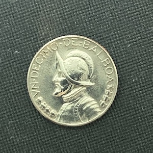 2767【パナマ】1970年5BALBOAS 大型銀貨 パナマ五輪記念 5バルボア銀貨 1970年銘 銀925/大型銀貨5BALBOAS