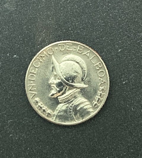 外国銭】 パナマ 5バルボア銀貨 1970年 （極美品） | 世界の
