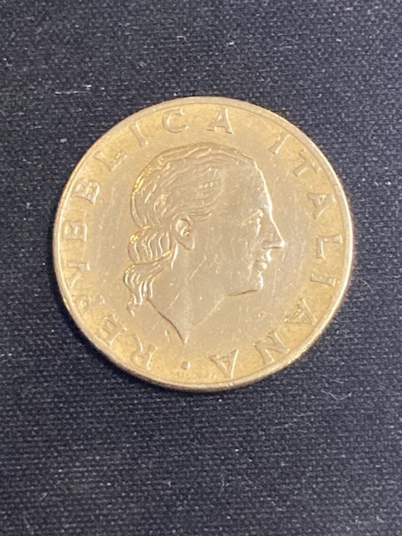 1978年イタリア共和国コイン - 200リラ収集品 - Etsy 日本