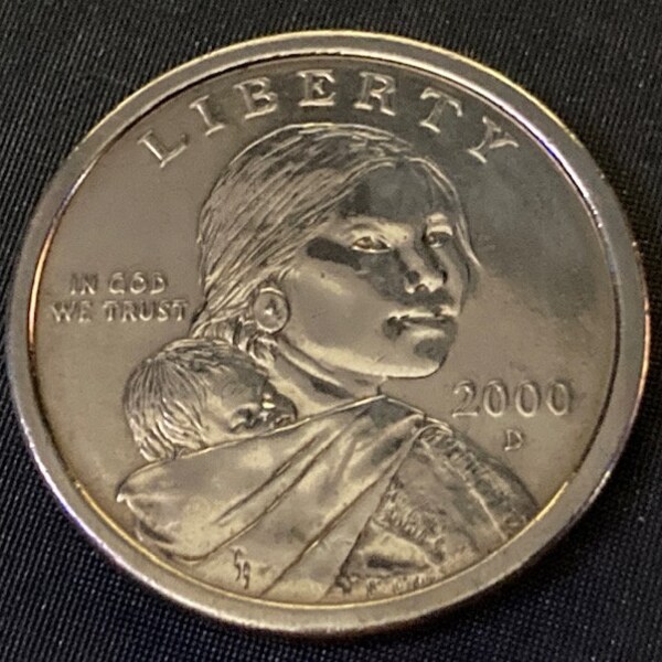 2000D Sacagawea Dollar US Coin – A Symbol of American History and Spirit!