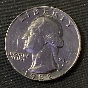 Quarter dollar 1982 - Etsy 日本