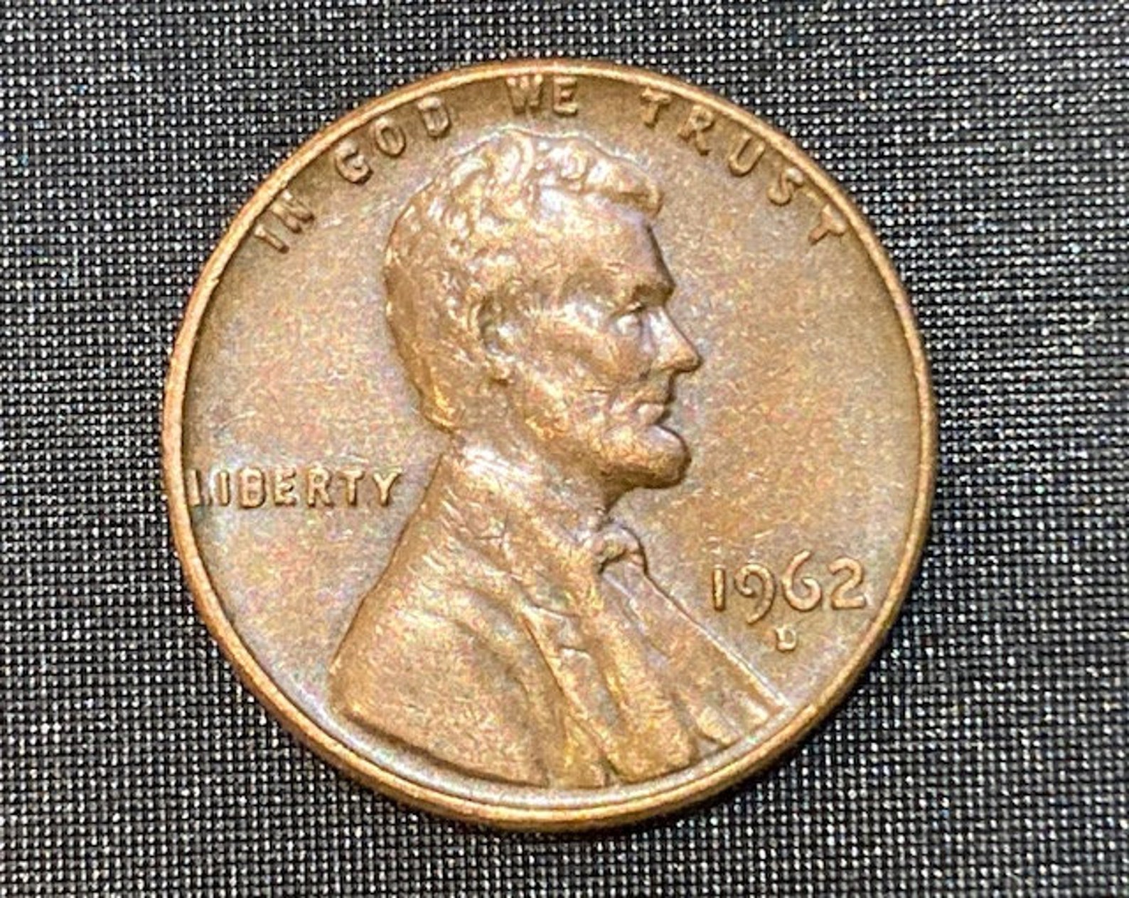 1962 D Mint Mark Lincoln Penny US Coin - Etsy