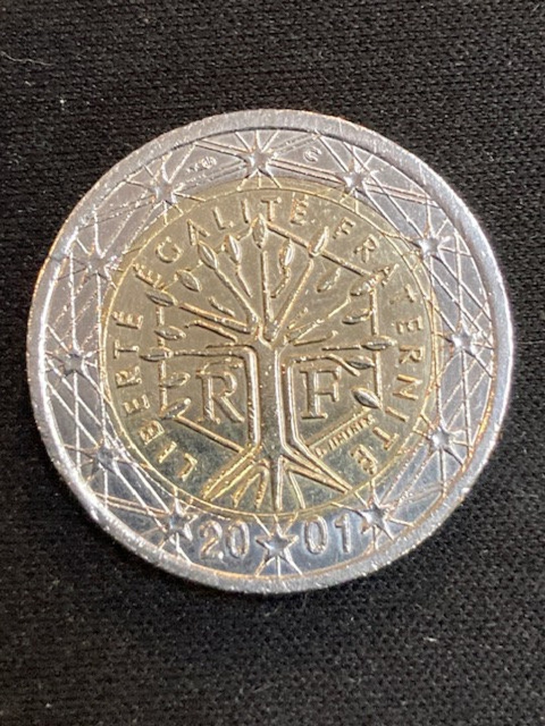 2001 2 Euro Coin France Commemorative European Currency Etsy 2001-2-euro-coin-france-commemorative-european-currency-etsy