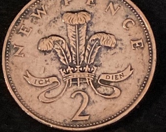 1971年 エリザベス2世 2ペンス硬貨 1971年 エリザベス2世 2ペンス硬貨 イギリス - メルカリ