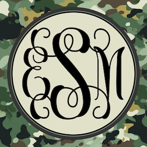 Camo License Plate, Front of Car Tag, Personalized Car Tag, Monogrammed Vehicle Tag, Gift for women