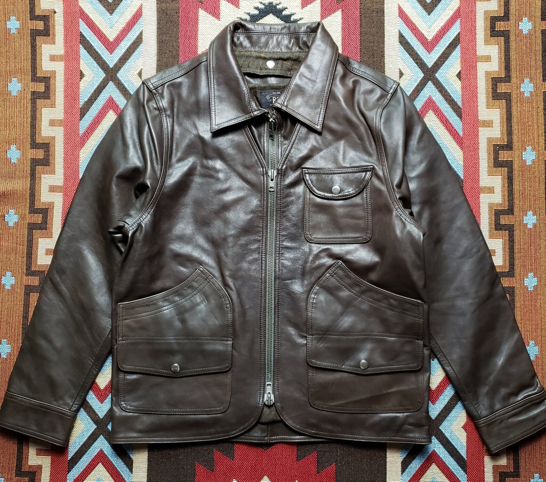 ジャケット・アウター 90s ralph lauren motorcycle jackets Vintage 90s Polo Ralph Lauren Cowhide Leather Biker Jacket: Buco