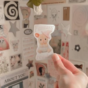 ファンタジー リーダー ステッカー | かわいい本っぽいステッカー | 本好きへのギフト | 美的リーダー ステッカー | Kindle ステッカー | ブック カート ステッカー