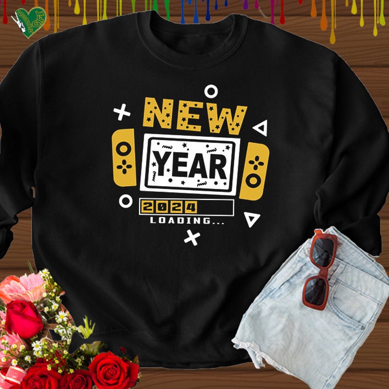 Happy New Year 2024 Jumper, Christmas Family Matching Sweater,