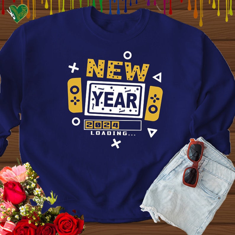 Happy New Year 2024 Jumper, Christmas Family Matching Sweater,
