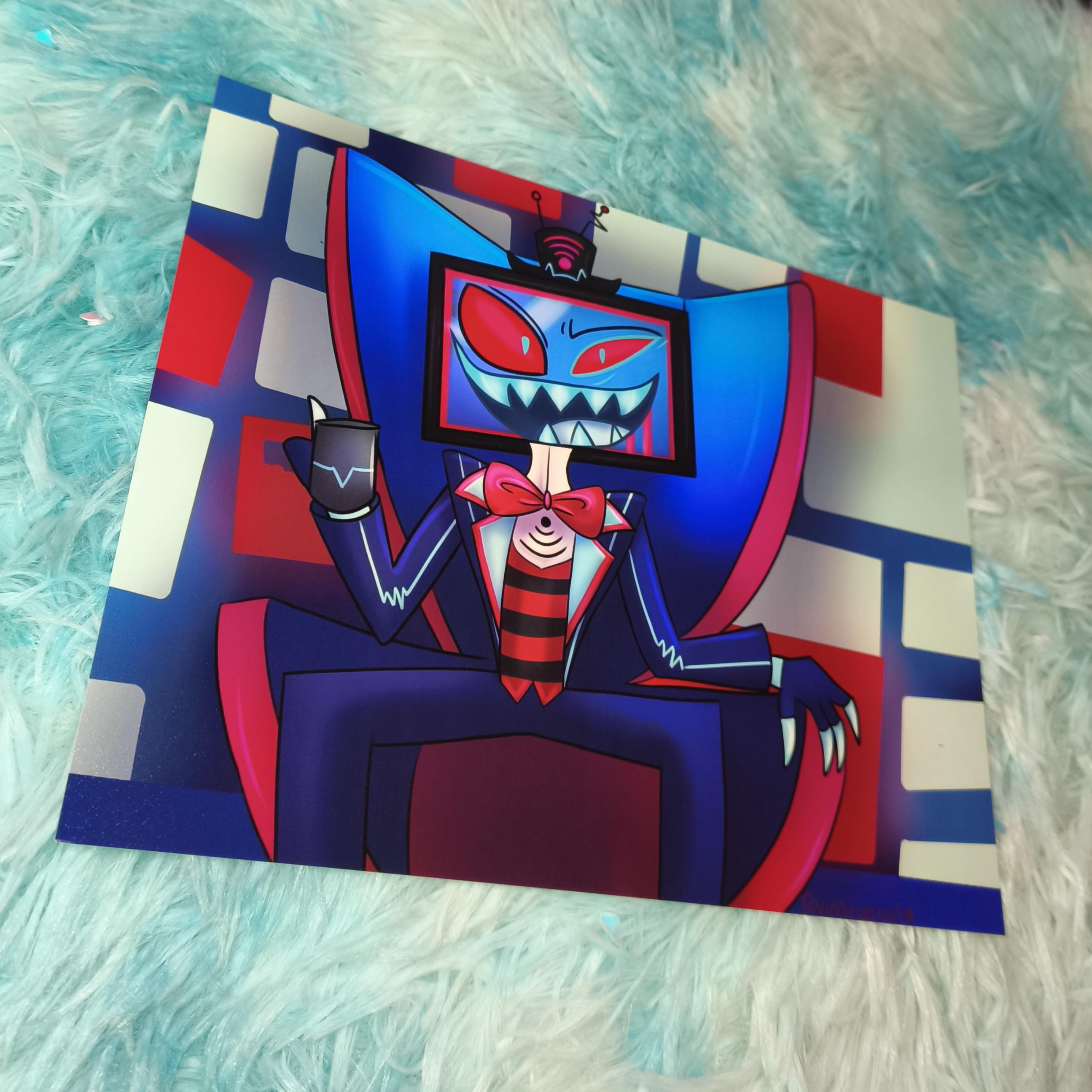 ム*缶様 Hazbinhotel VOX 8×10in サイン入りプリント il_fullxfull.7509290548_j5mk.jpg