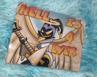 Hazbinhotel ADAM 8×10in サイン入りプリント Hazbin Hotel Adam Print: First Man Cartoon Poster (11x17 Inches