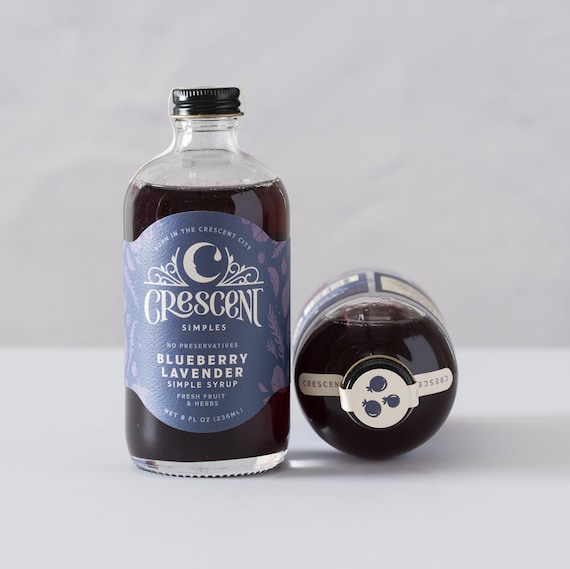 Blueberry Lavender Simple Syrup