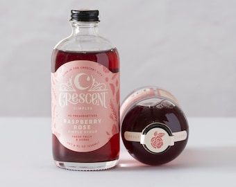 Raspberry Rose Simple Syrup