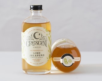Lime Jalapeno Simple Syrup