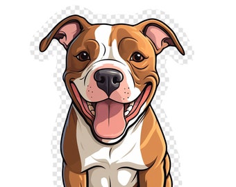Happy Pitty Transparent PNG Clipart for Sticker Design Asset