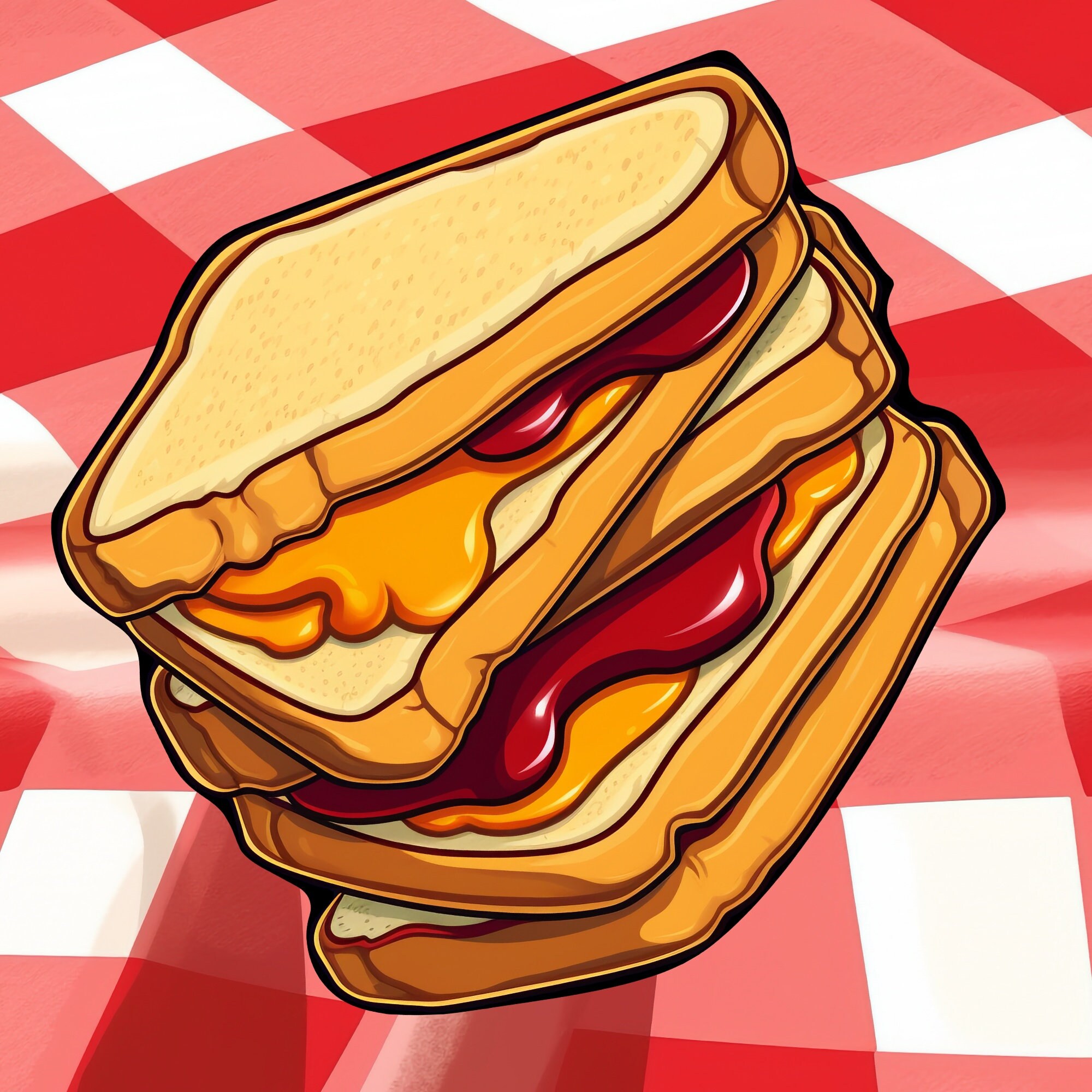 Erdnussbutter Gelee Transparent PNG Clipart für Sticker Design - Etsy  Österreich, image size:2000x2000