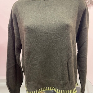 Women&#39;s Cashmere Blend Sweater One Size Made in Italy