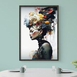 Printable Digital Art Vintage Victorian Style Rococo Fashion Wall Poster Art Digital Frame Art Gift For Housewarming Art For Living Room