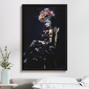 Printable Digital Art Vintage Victorian Style Rococo Fashion Wall Poster Art Digital Frame Art Gift For Housewarming Art For Living Room