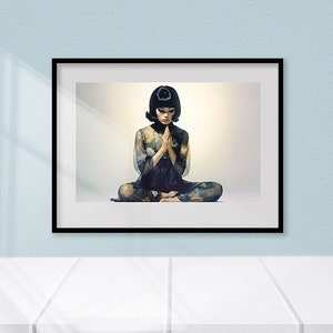 1960&#39;s Vintage Fashion Art Printable Vintage Japanese Wall Art 1960&#39;s Art Gift For Housewarming 1960&#39;s Art For Living Room 60&#39;s Vogue Style