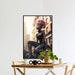 Woman in Future Rococo High Fashion| Digital Print Wall Art| Poster for ...
