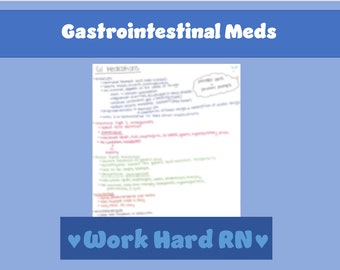 GI Medications