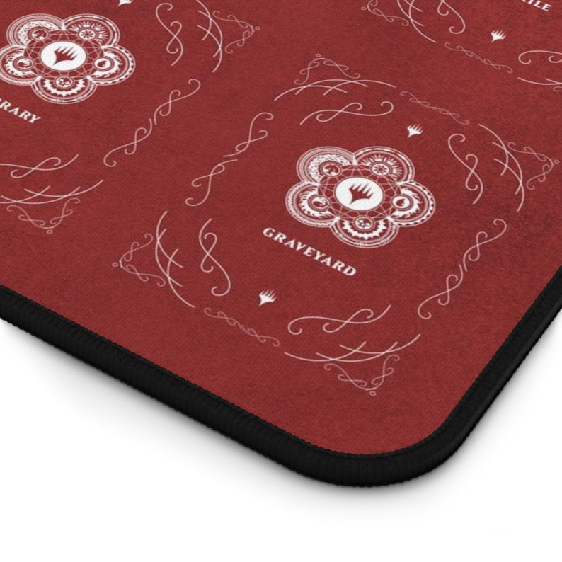 MTG Playmat With Zones, TCG Playmat, Card Playmat, MTG Gifts, Neoprene