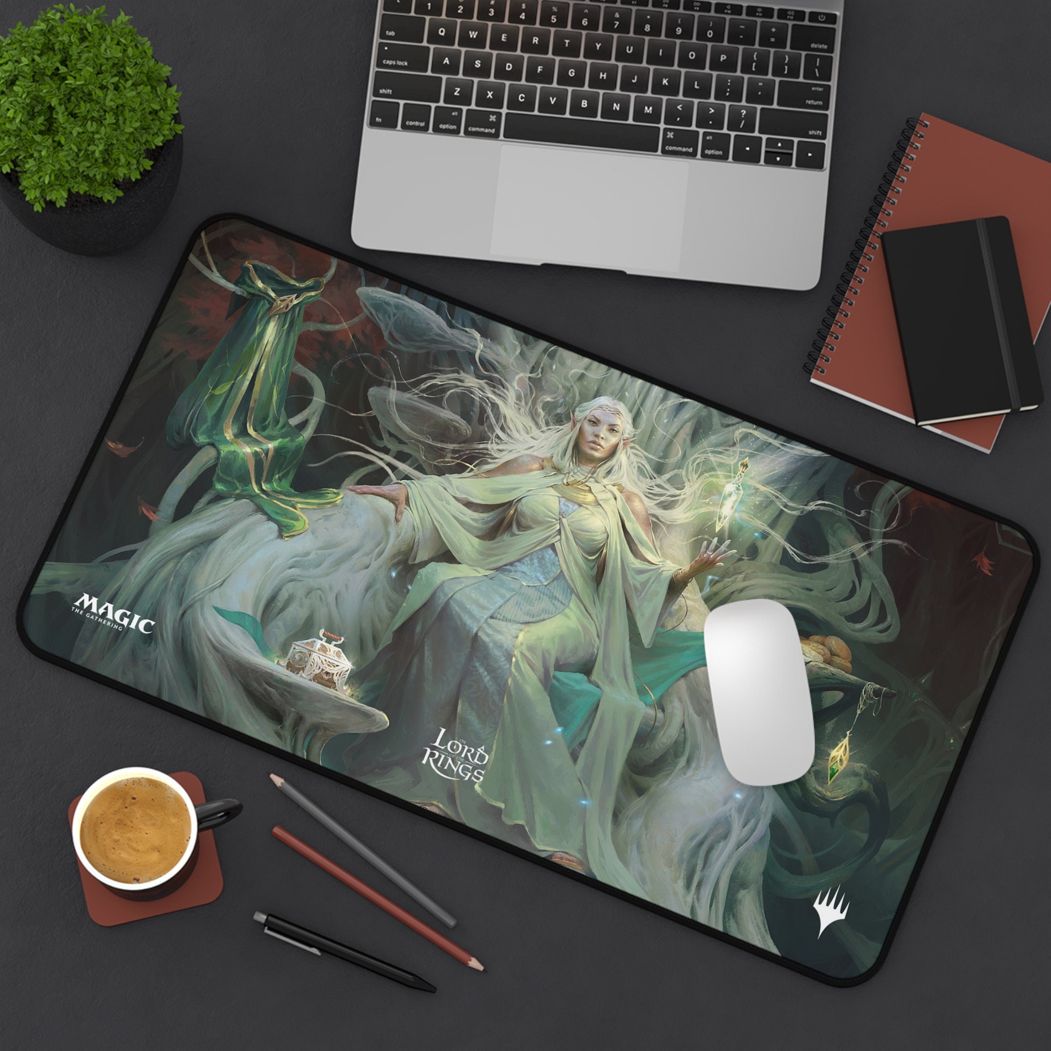 ガラドリエル、一つの指輪、MTG プレイマット、TCG プレイマット