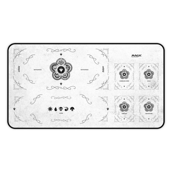 mtg card zones Newcomer Playmat with Zones | Commander Version