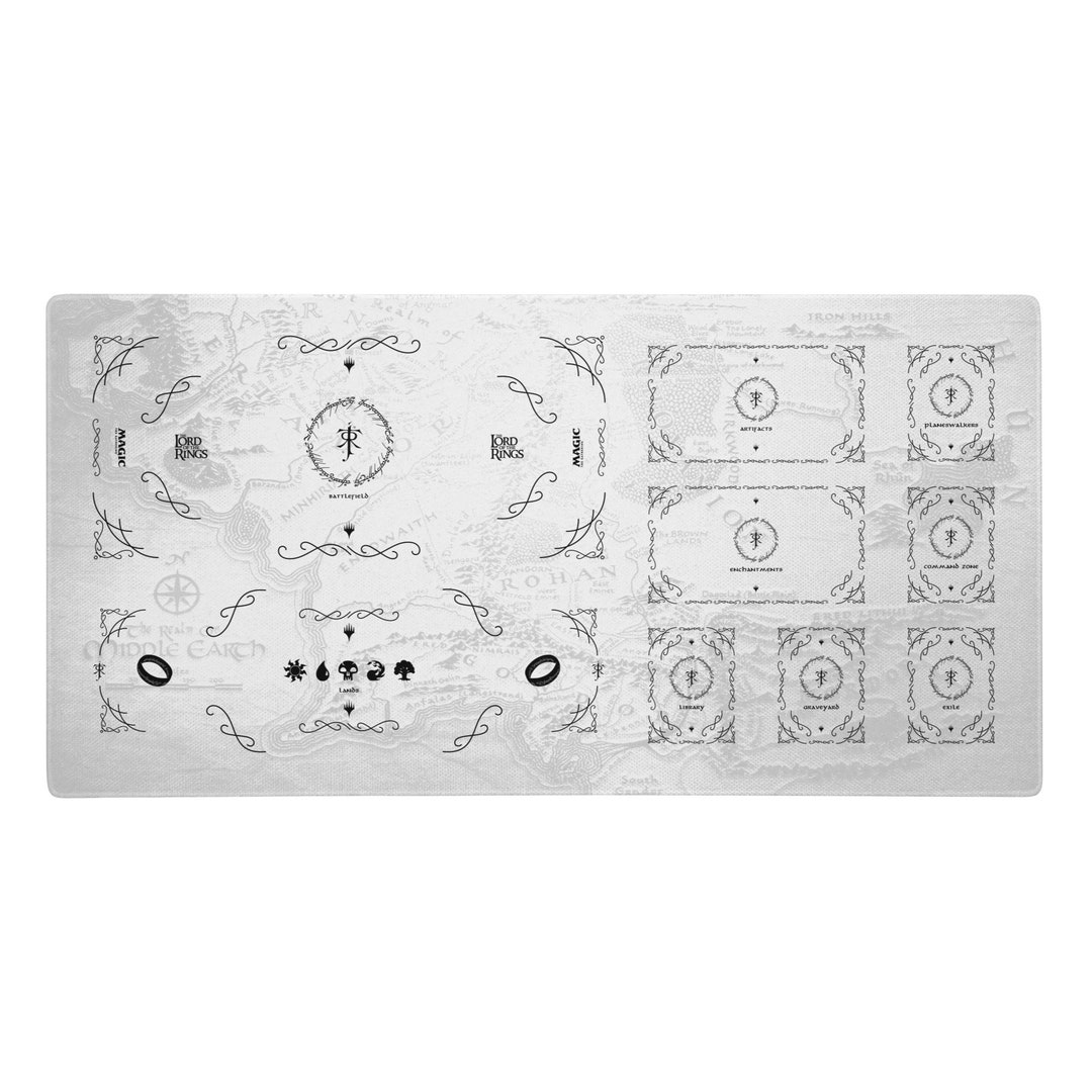 MTG LOTR Big Playmat With Zones Card Playmat MTG Gifts Etsy