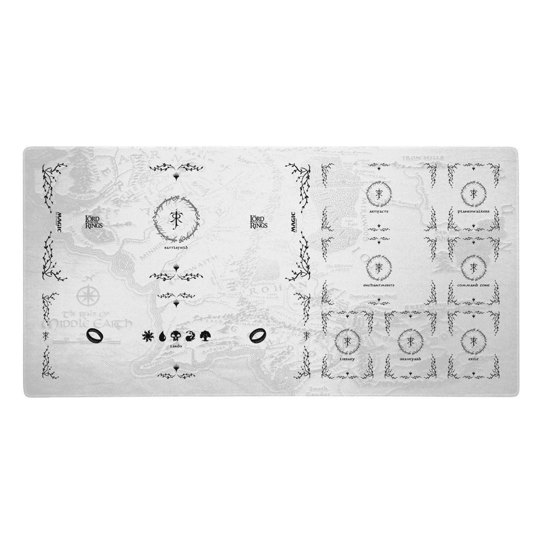 MTG LOTR Big Playmat With Zones, Card Playmat, MTG Gifts, Magic the
