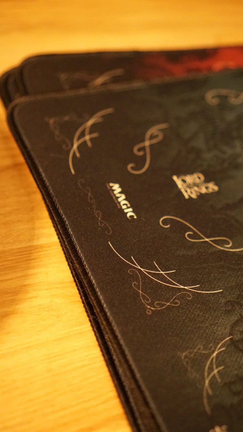 MTG LOTR Playmat With Zones, Card Playmat, MTG Gifts, Magic the
