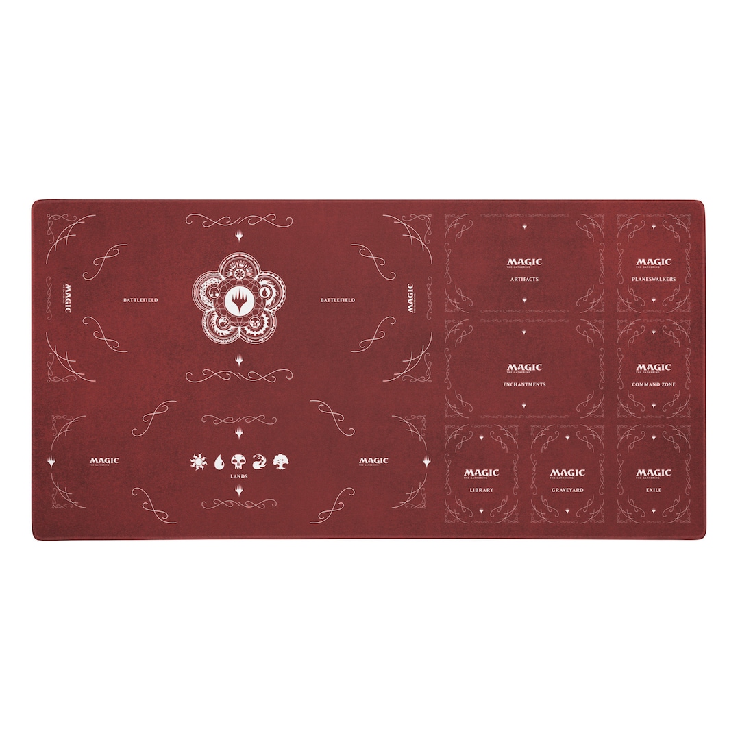 MTG Big Playmat With Zones, Card Playmat, MTG Gifts, Magic the