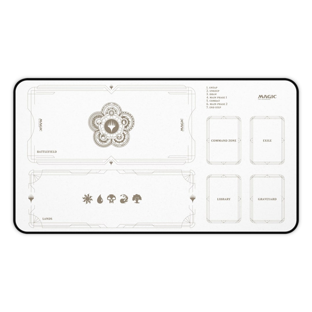 MTG Playmat With Zones TCG Playmat Card Playmat MTG Gifts Etsy