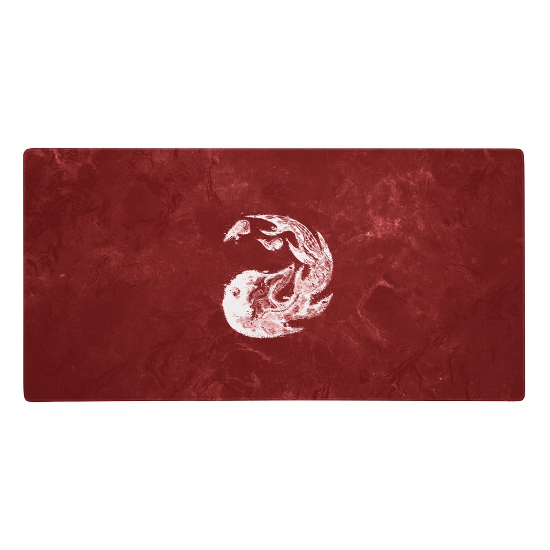 MTG Red Mana Big Playmat Card Playmat MTG Gifts Magic the Etsy