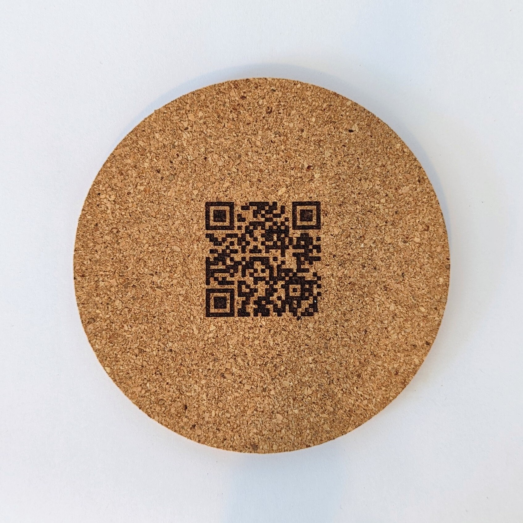 Custom Engraved Cork Coasters SET OF 5 Etsy