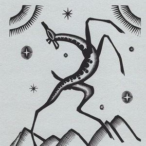 James Reid (1907-1989) Woodcut Illustration from The Song of Songs published 1931