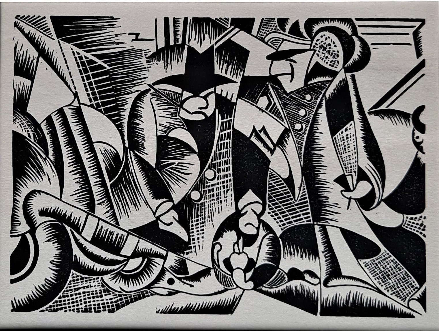 木版画 2012729510 Joe woodcut 丈