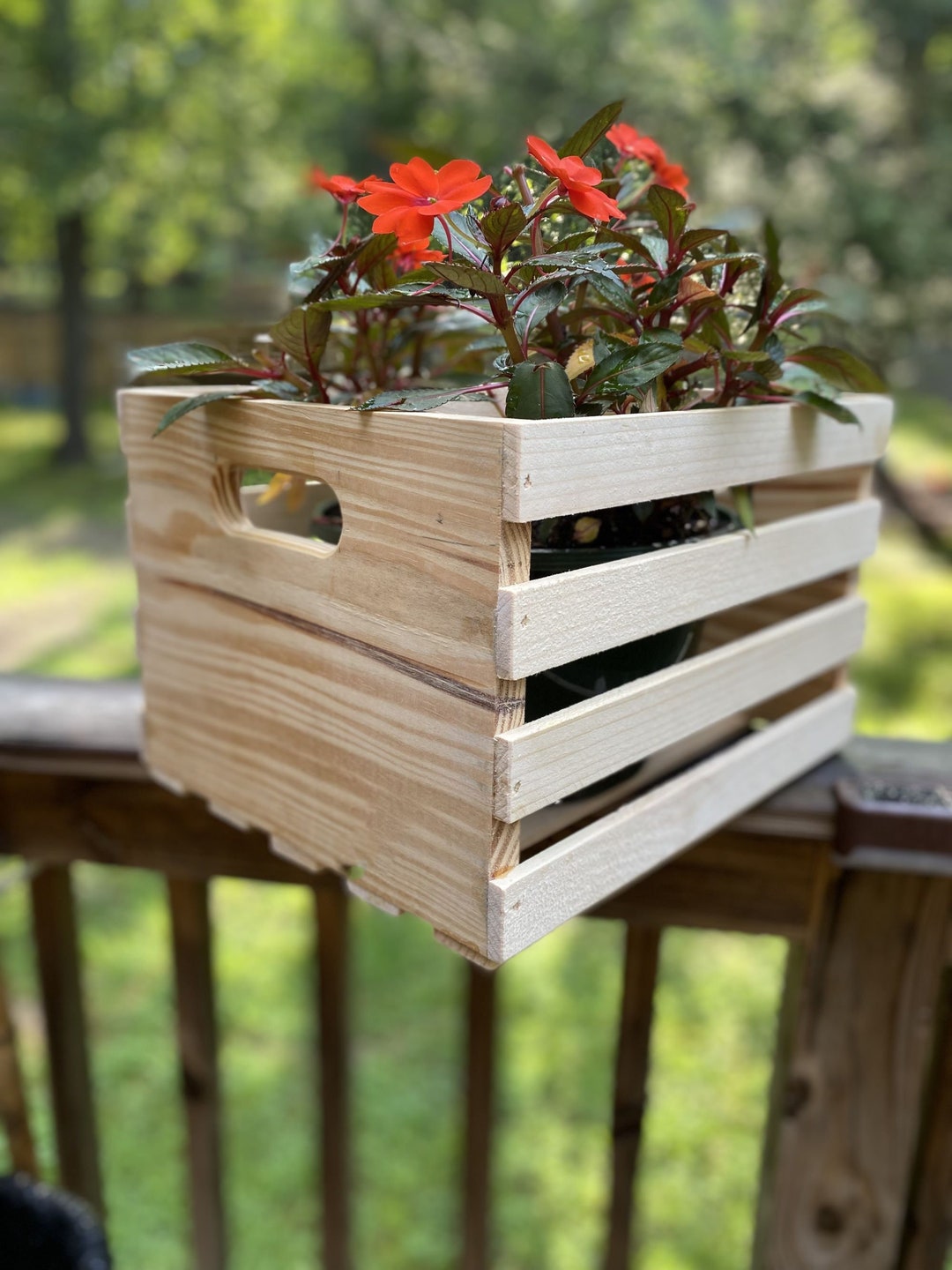 Stackable Wooden Milk Crates local Pickup or Delivery Only Etsy