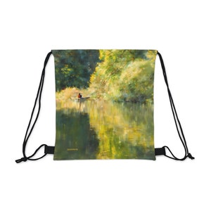 Summer at the Lake Drawstring Bag| Summer at the Lake Drawstring Backpack| Boys Drawstring Bag| Drawstring Backpack| Team Bag