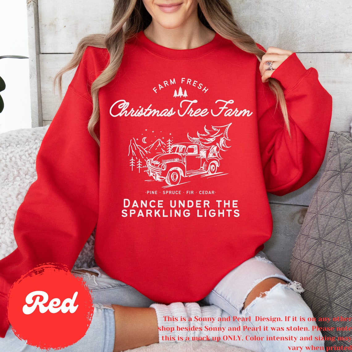 Taylor Christmas Tree Farm Sweatshirt Christmas Shirt Etsy