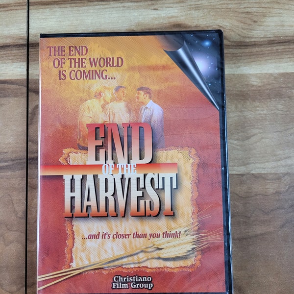 Vintage End of the Harvest DVD Religion Movie Free Shipping