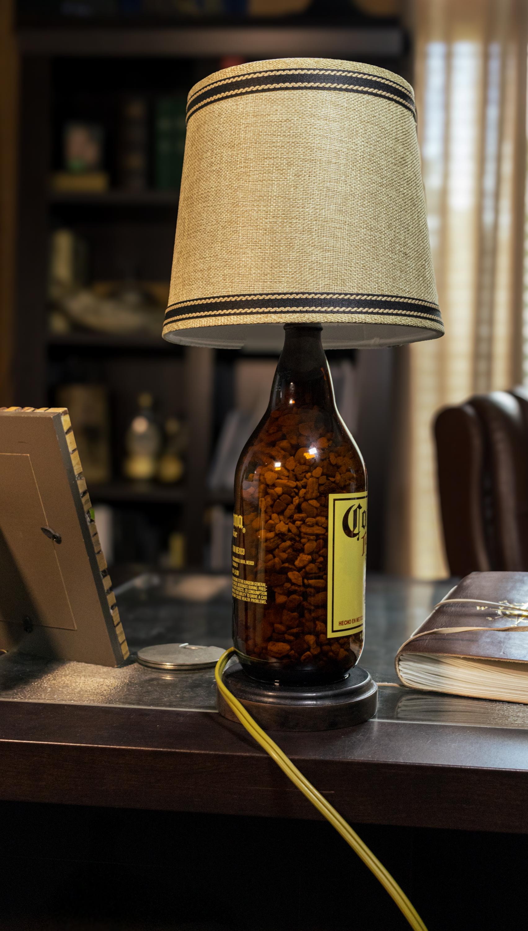 Handmade Corona Beer Bottle Lamp.| Bar Lamp/ Great Gift/ Man Cave Decor ...