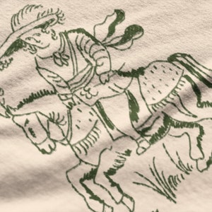 Funny Medieval Knight on a Horse Drawing Tshirt, History Teacher Gift, History Buff Gift, Art Lover Tshirt, Funny Comfort Colors Shirt