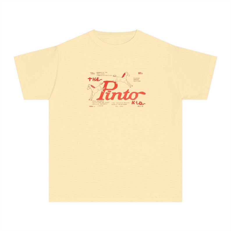 Retro Horse Graphic Baby Tee, 90s Y2K Style image 5