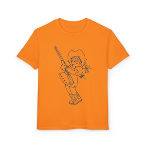 Camiseta infantil Retro Western Cutie, camiseta estampada de verano, algodón imagen 6