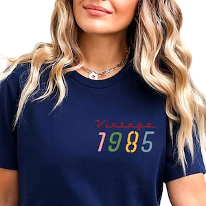 40th Birthday Shirt, Vintage Shirt, Vintage 1985 Shirt, 40th Birthday Gift For Women,40th Birthday Shirt,  1985 Vintage ( Small )