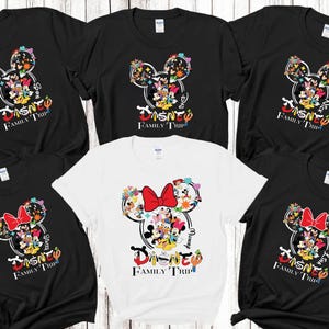 Disney Family 2025 Shirts, Disney Castle 2025 Shirts, Family Matching T-shirt, Custom holiday Family Shirts, Saint disney trip